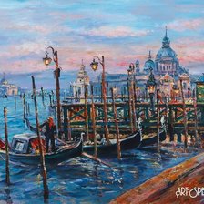 Схема вышивки «Венеция»