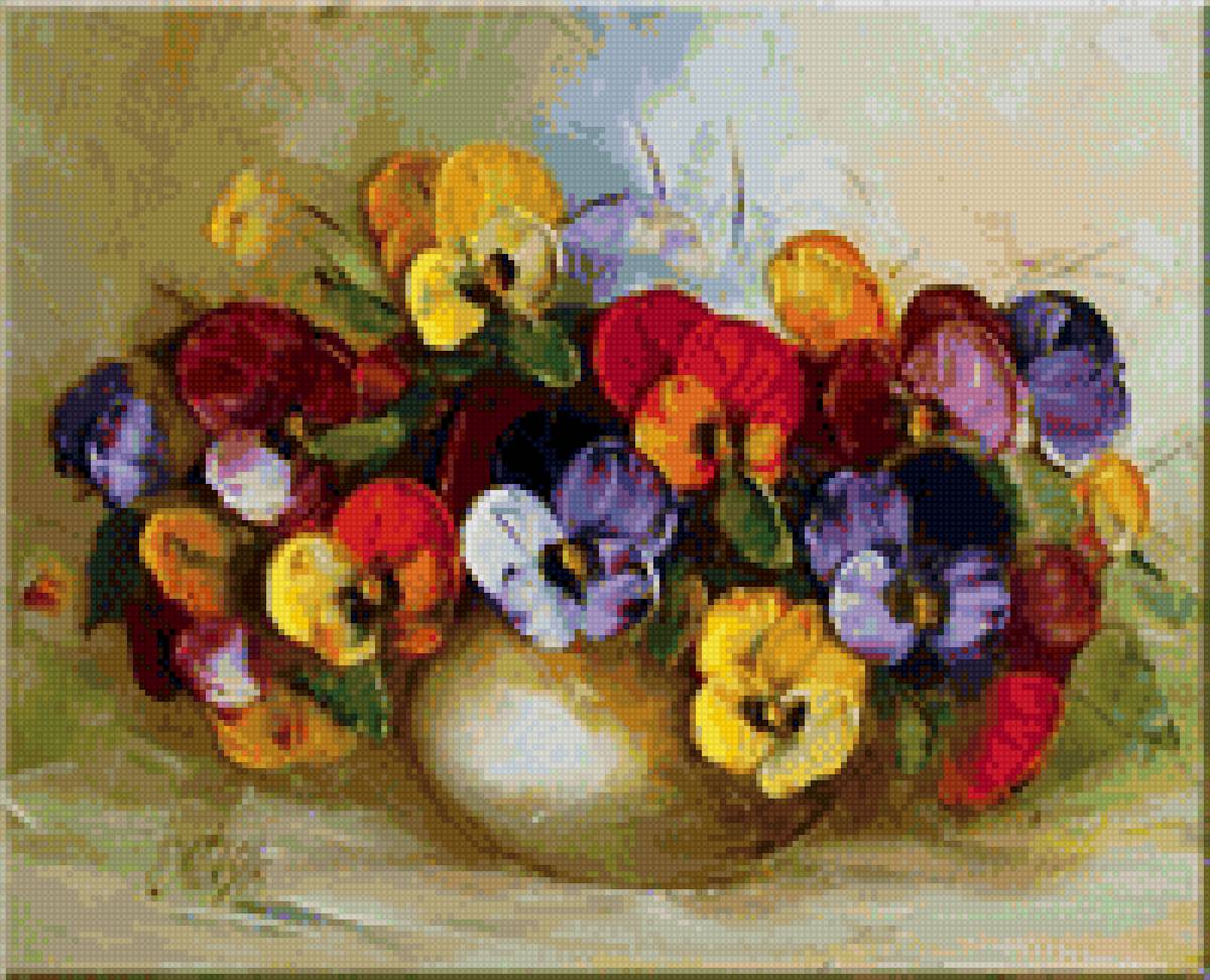 Анютины глазки - предпросмотр