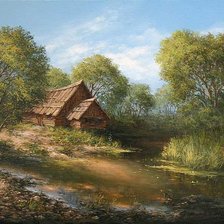 Схема вышивки «мгновенья тишины»