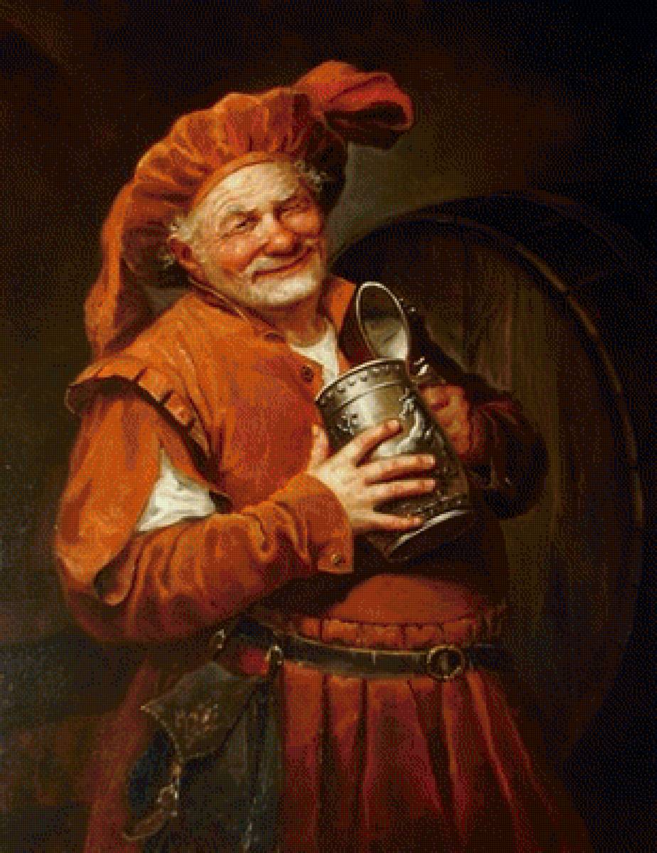 Шишкин А.А. - В погребке - картины - предпросмотр