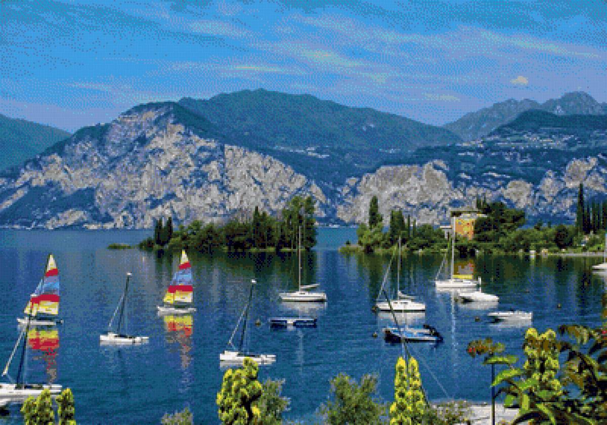 Озеро Комо - берег - предпросмотр