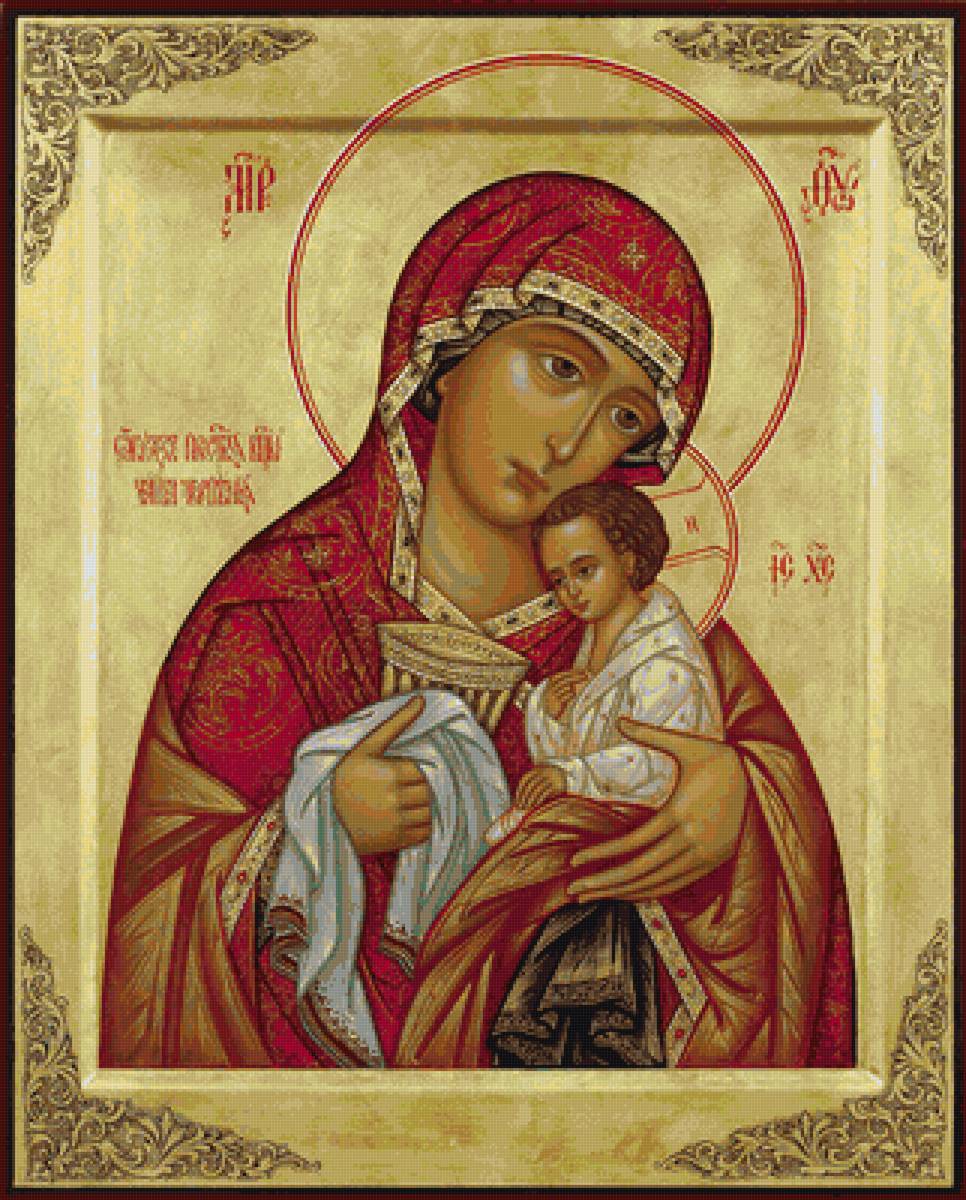 Икона "Чаша терпения" - икона - предпросмотр