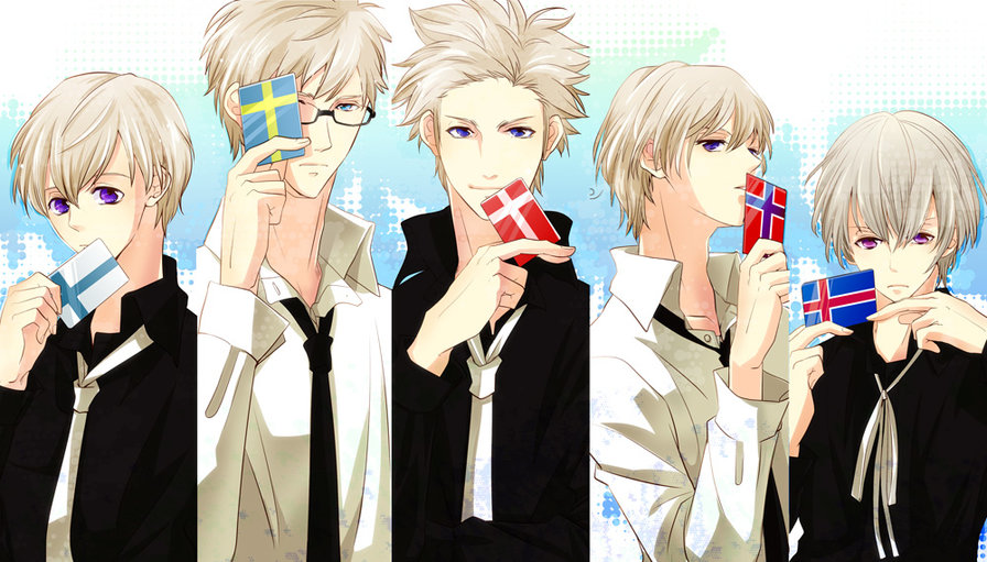 Nordics Hetalia - оригинал
