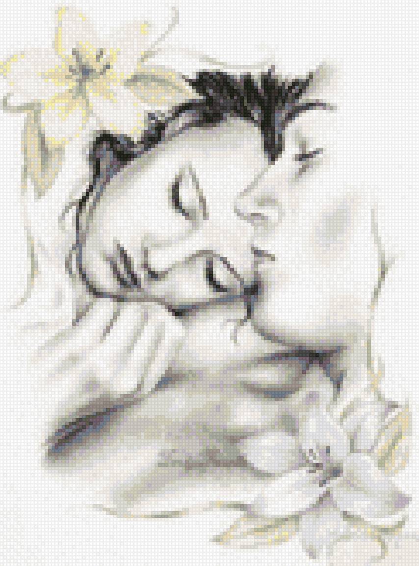 двое, любовь - лилии, двое, любовь - предпросмотр