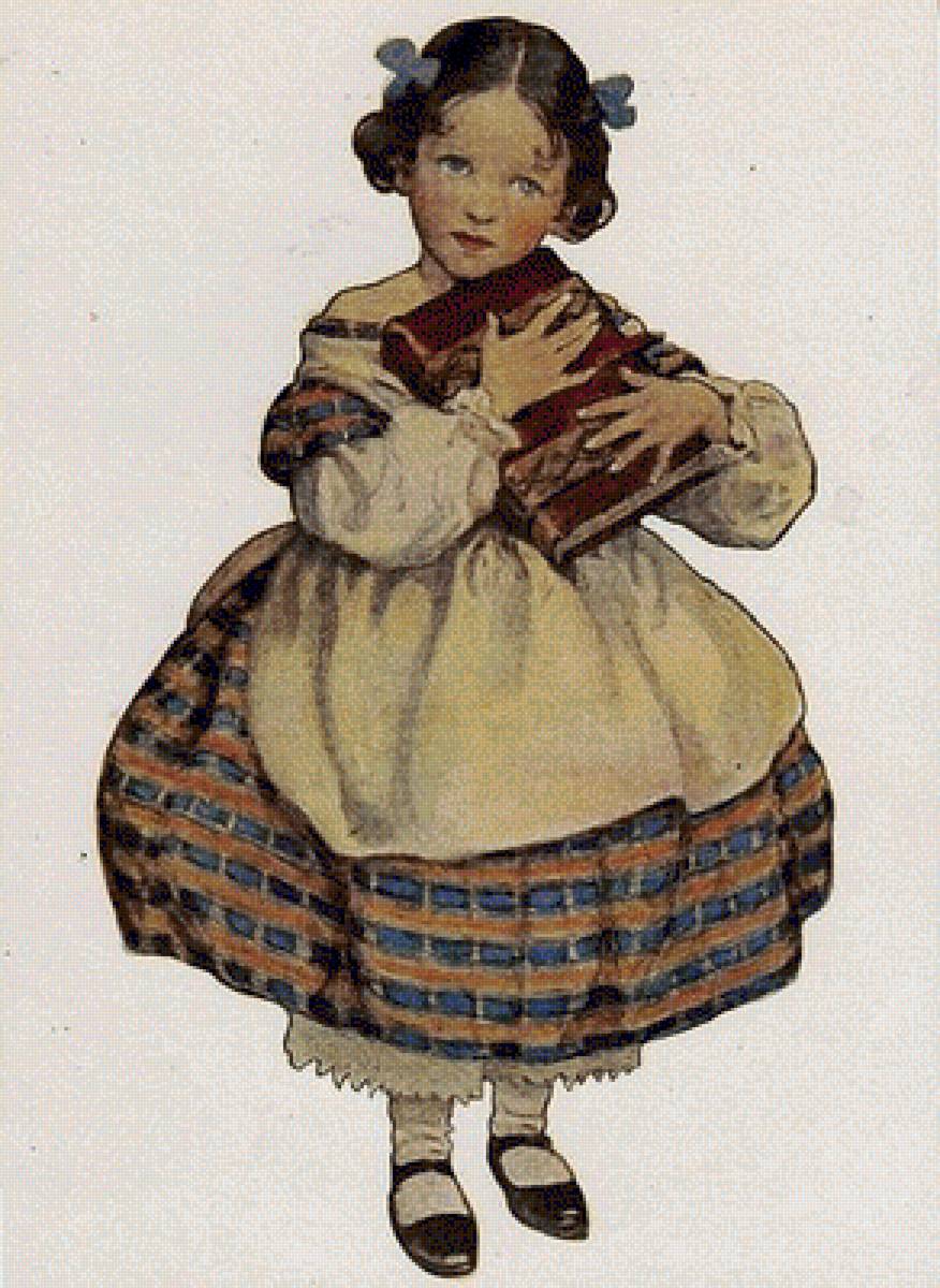 Dívka s knihou - предпросмотр