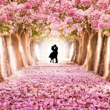 Схема вышивки «влюбленные»