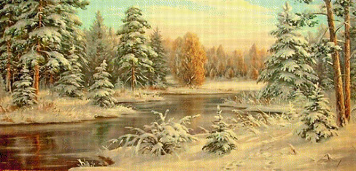 Las zimą - предпросмотр