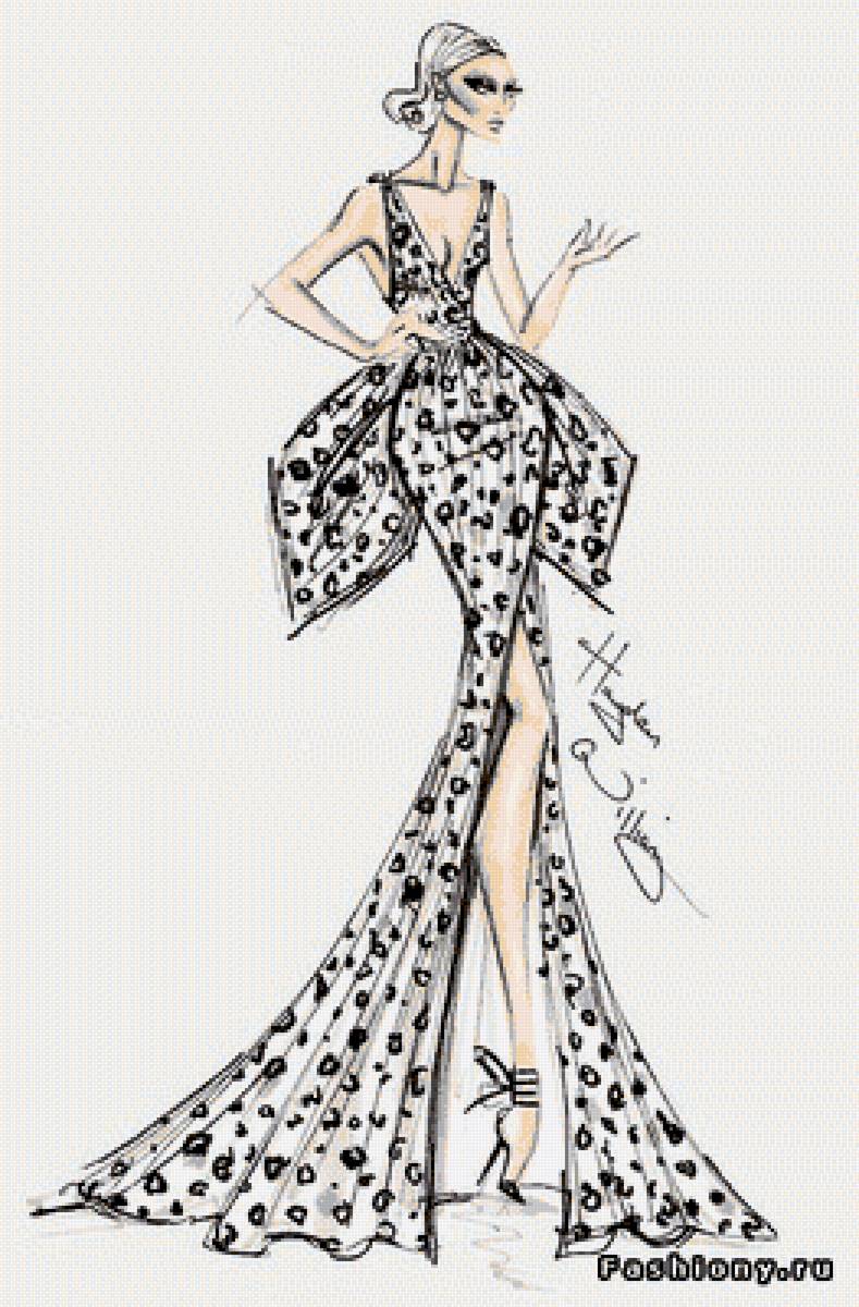 fashion sketch 1 - предпросмотр