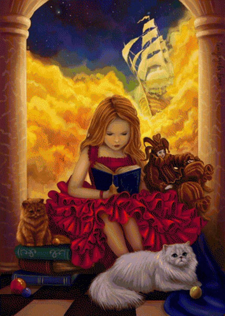 котенок - девочка котенок - предпросмотр