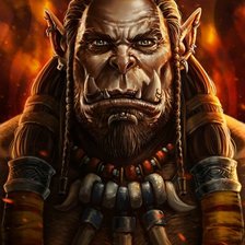 Схема вышивки «варкрафт»