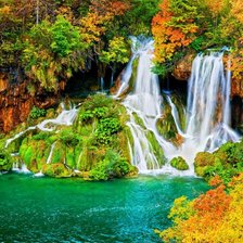 Схема вышивки «водопад»