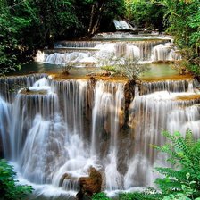 Схема вышивки «водопад»