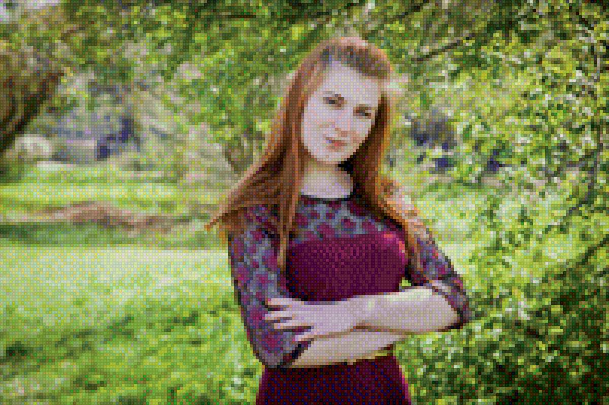 дочь - портрет - предпросмотр