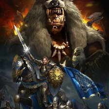 Схема вышивки «варкрафт»