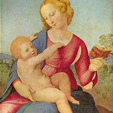 Схема вышивки «Мадонна Коллона»