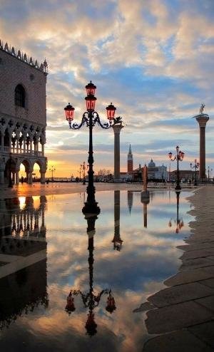 ПЛОЩАДЬ САН-МАРКО - венеция, вода - оригинал