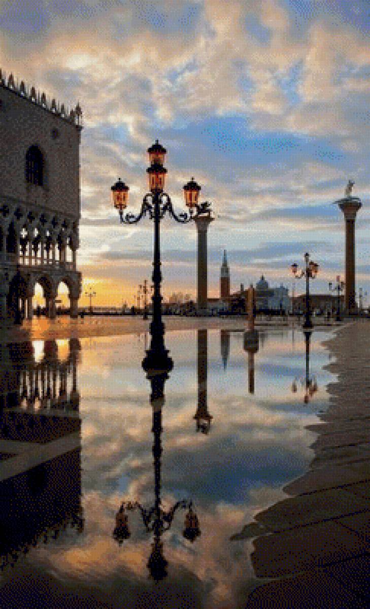 ПЛОЩАДЬ САН-МАРКО - венеция, вода - предпросмотр