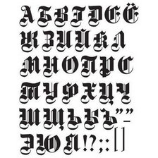 Оригинал схемы вышивки «Русский алфавит готика 3» (№1539299)