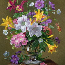 Схема вышивки «букет»