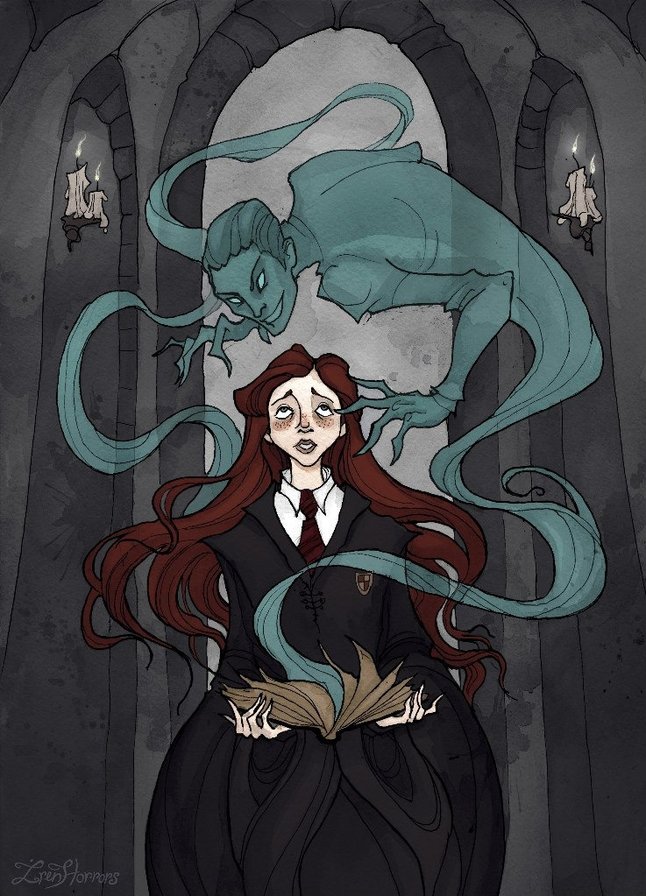 Джинни Уизли - джинни уизли, рисунки, арты, уизли - оригинал