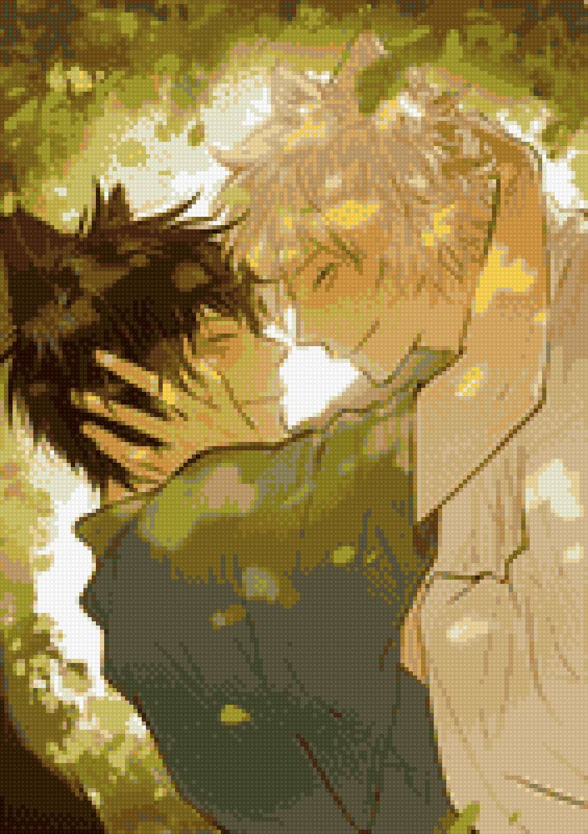 Gintama - gintoki, hijigin, gintama, hijikata - предпросмотр