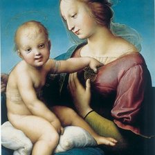 Схема вышивки «Большая Мадонна Коупера»