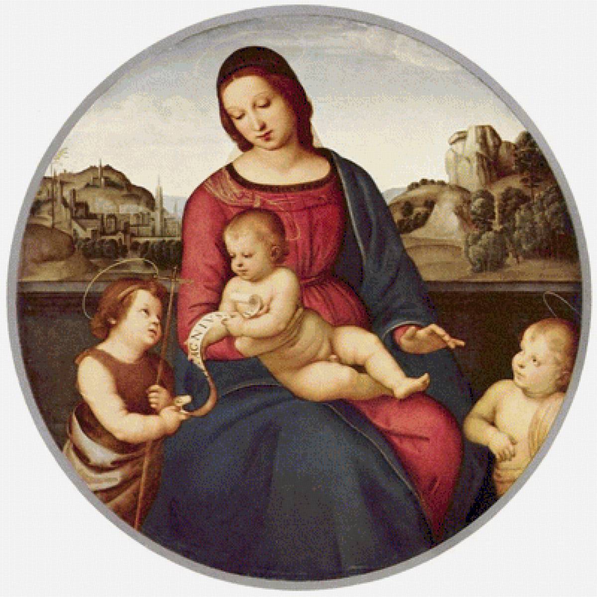 Мадонна Терранува - рафаэль - предпросмотр