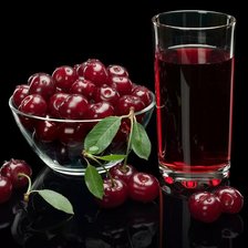 Схема вышивки «Вишневый сок»