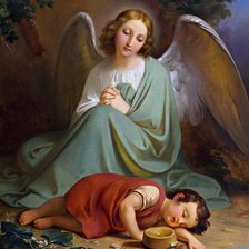 Схема вышивки «Ангел»