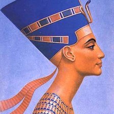 Схема вышивки «Нефертити ( по мотивам картины М.Потапова)»