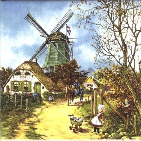 Мельница - детское - оригинал