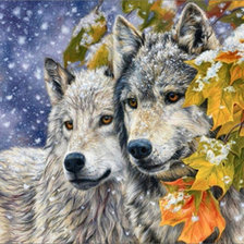 Схема вышивки «Пара»