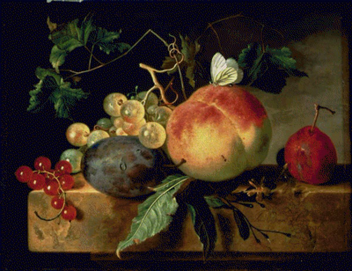 Фрукты - натюрморт - предпросмотр