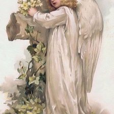 Схема вышивки «Ангел»