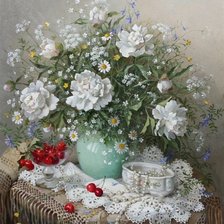 Схема вышивки «Жемчужины»