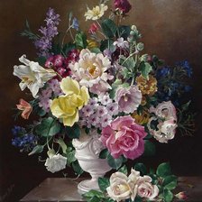 Схема вышивки «Букет»