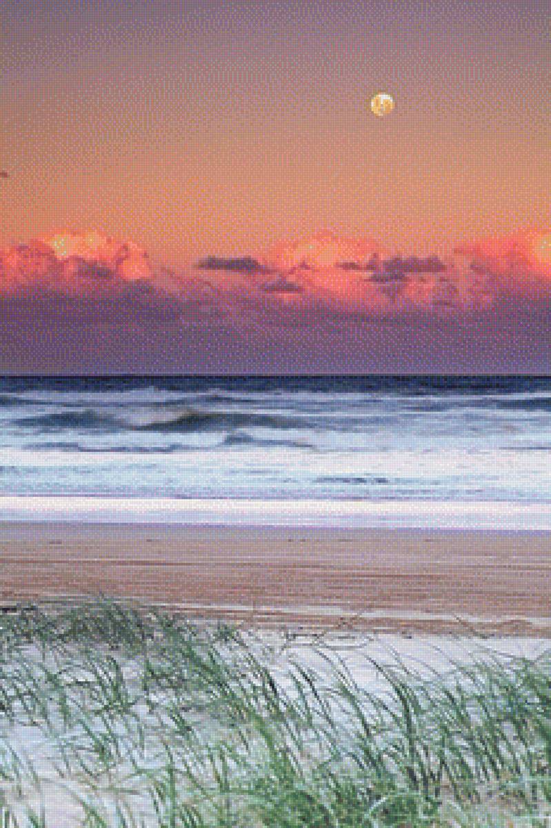 Море - волны, море, берег - предпросмотр