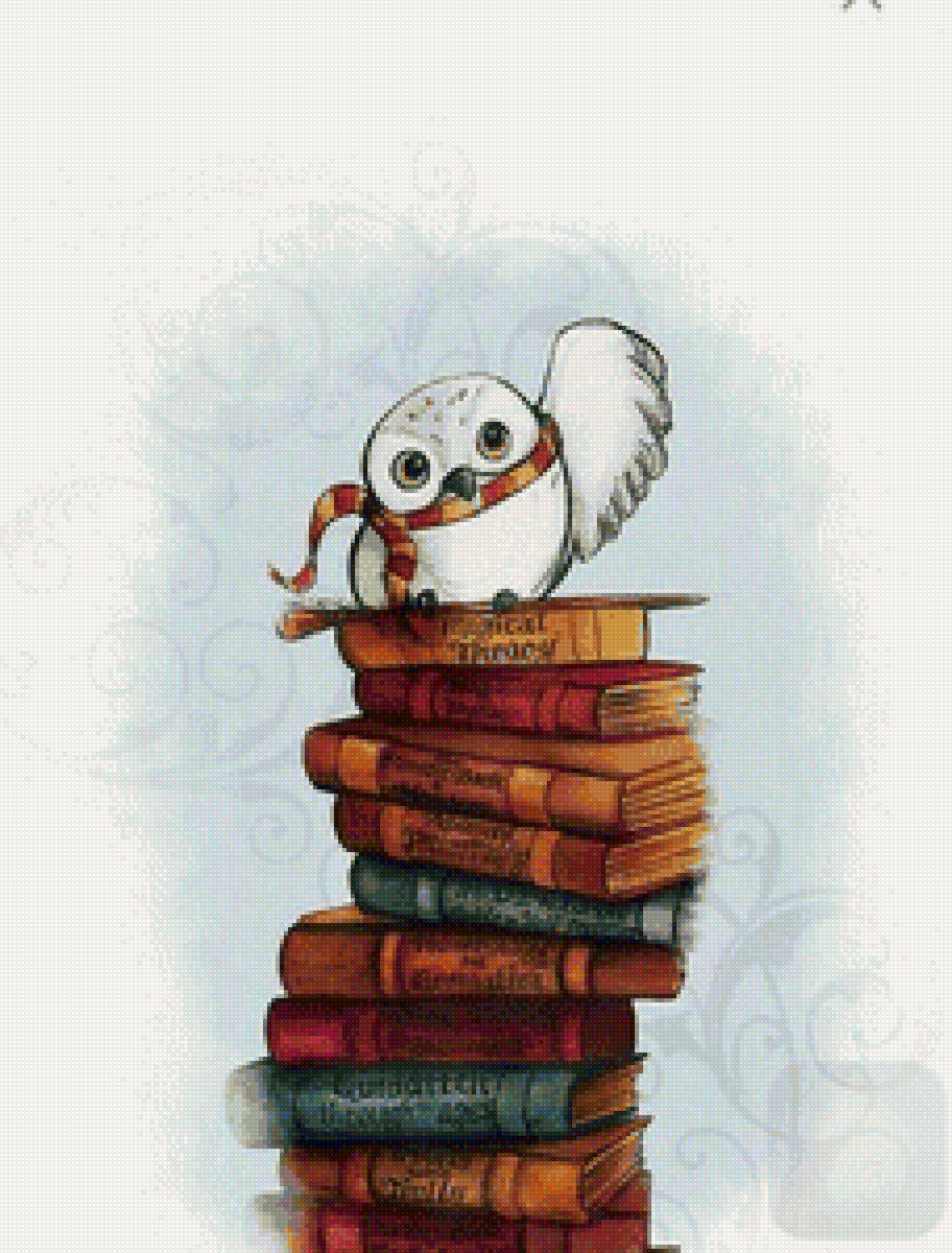 Хедвига - гп, рисунки, сова, хедвига, арты - предпросмотр