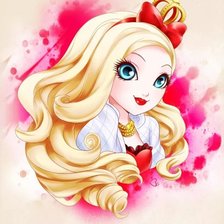 Схема вышивки «Эплл Вайт»