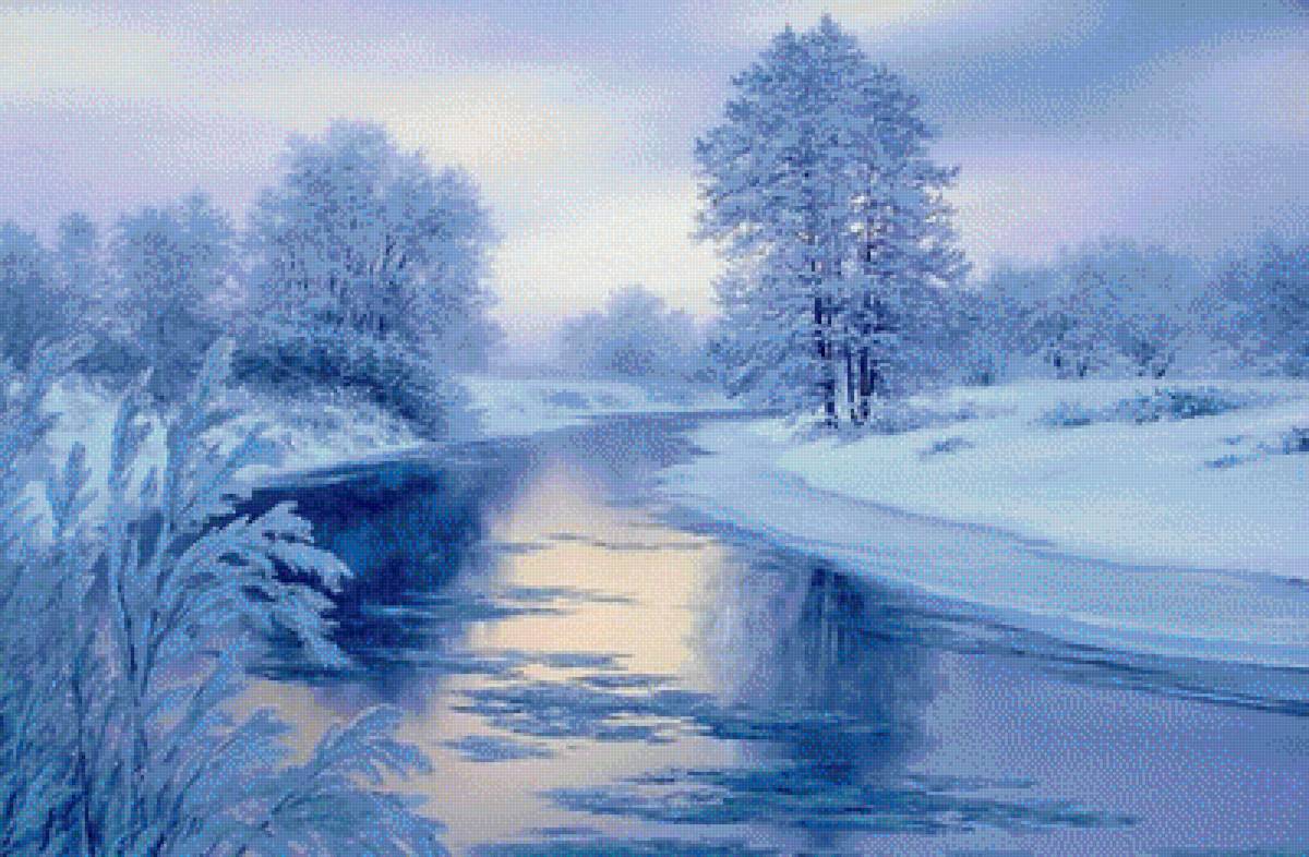 zima niebieska - предпросмотр