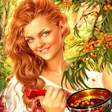 Схема вышивки «краса»