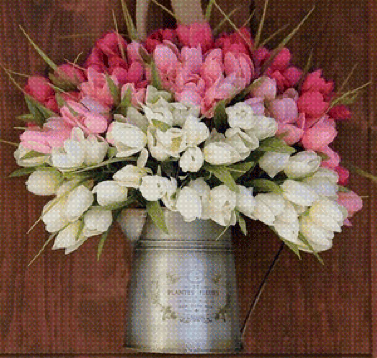 Букет тюльпанов - букет, тюльпаны, цветы - предпросмотр