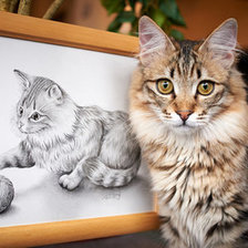 Схема вышивки «это я !»