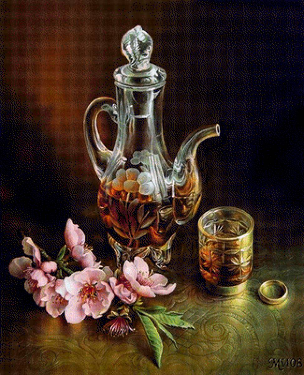 Яблоневый цвет - натюрморт - предпросмотр