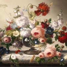 Схема вышивки «Изысканный букет»