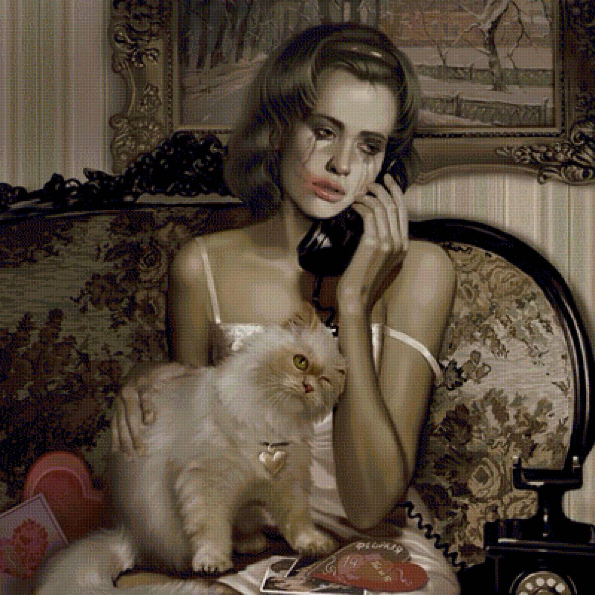 Безответная любовь(отредактированная). - татьяна доронина, любовь, девушка, день валентина - предпросмотр