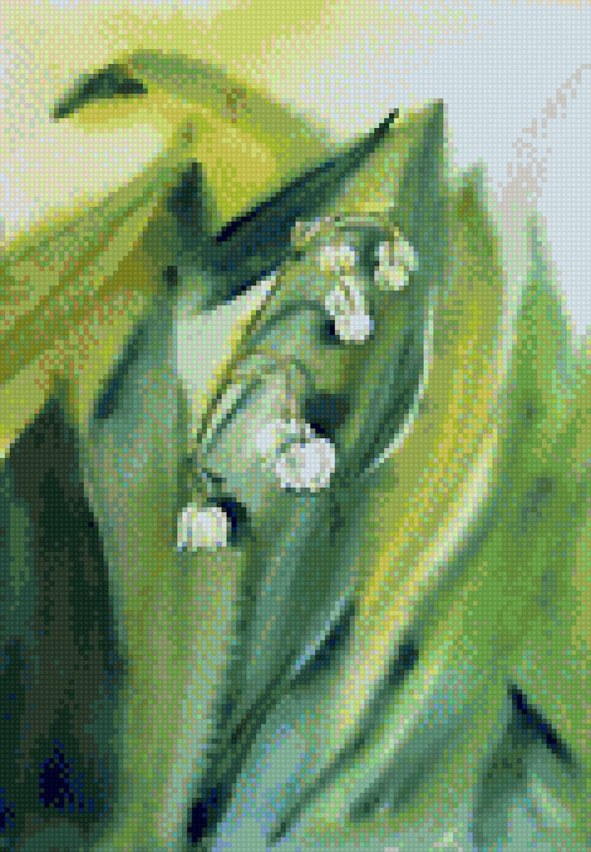 Ландыши - цветы - предпросмотр