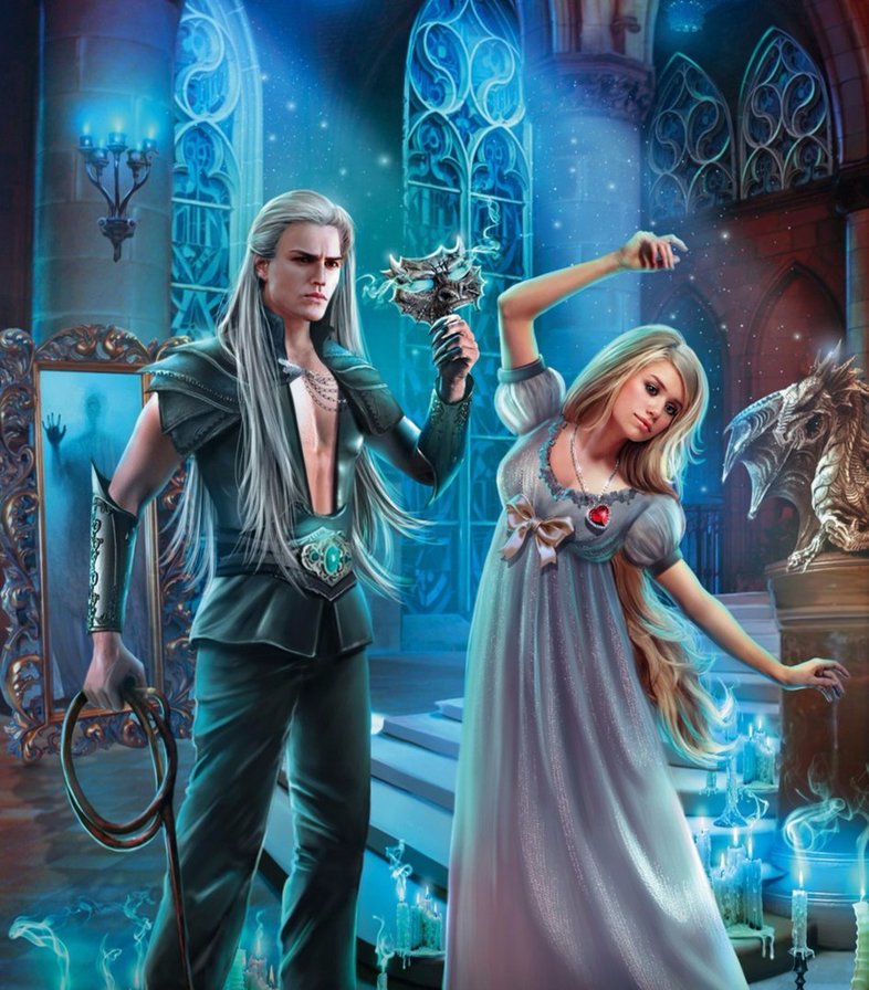 Книга - иллюстрации, фэнтази, сказки - оригинал