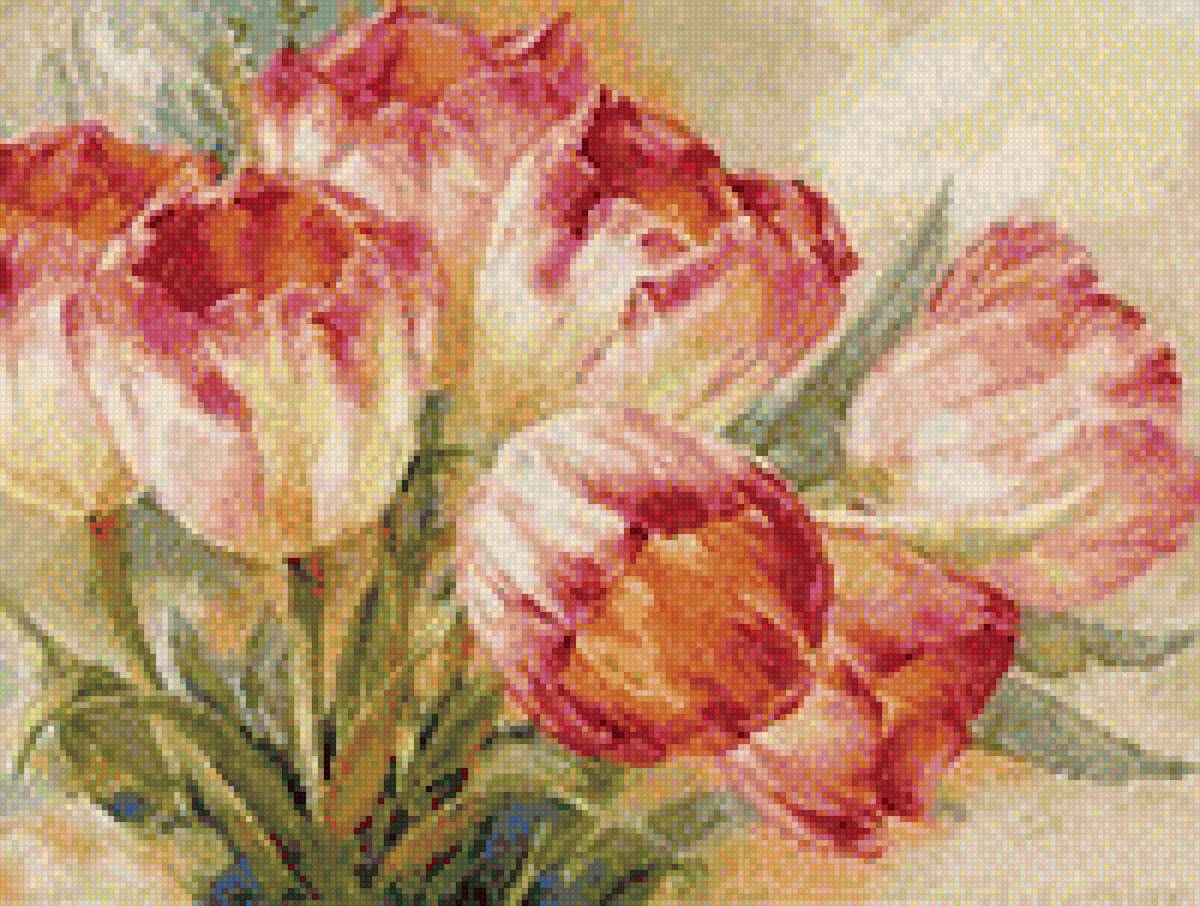 Тюльпаны - нежность, букет, цветы, тюльпаны - предпросмотр