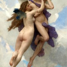 Схема вышивки «Psyche i Eros»